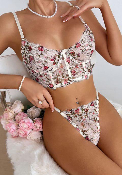 Sweet Petal Bustier Set