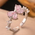 The Rosé Ribbon Ring