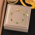 Emerald Horizon Bracelet