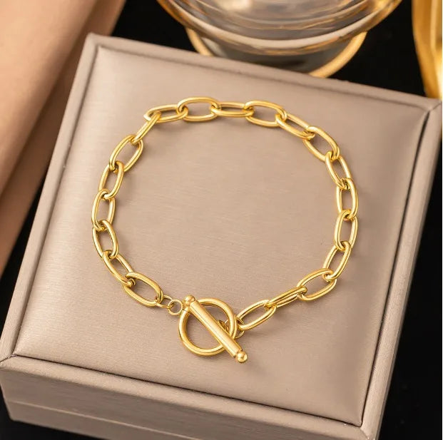 Couture Link Bracelet