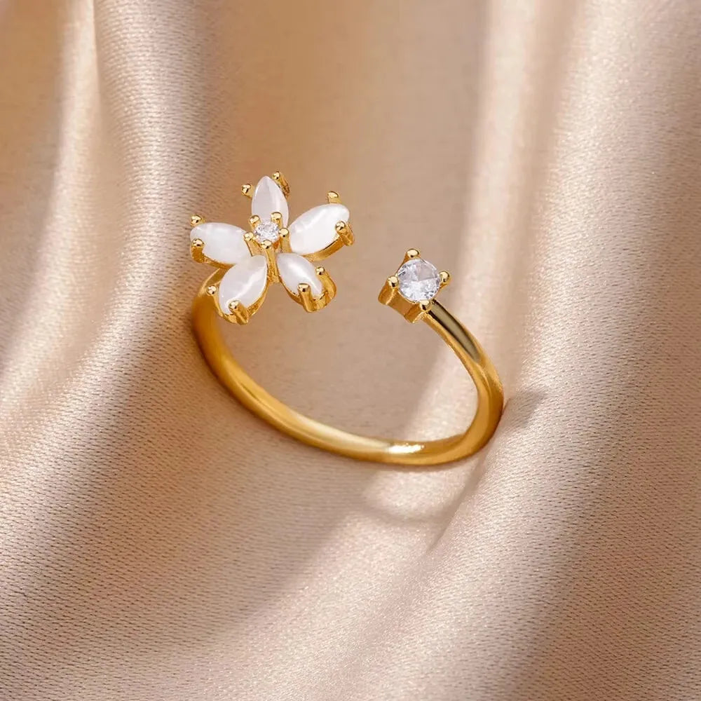 Morning Star Lily Ring